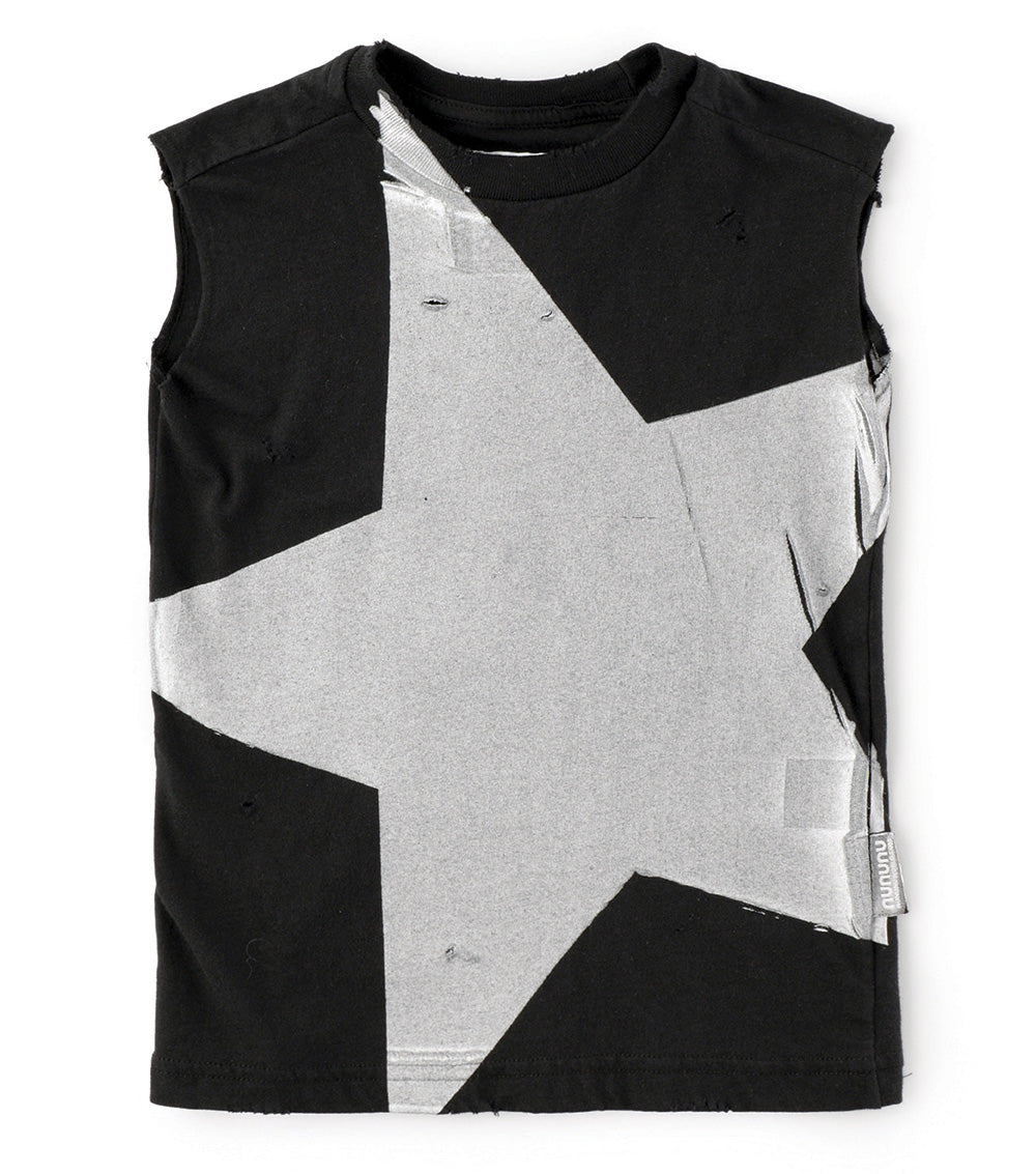 mega star sleeveless shirt 12-18M