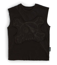 skull sleeveless shirt 12-18M