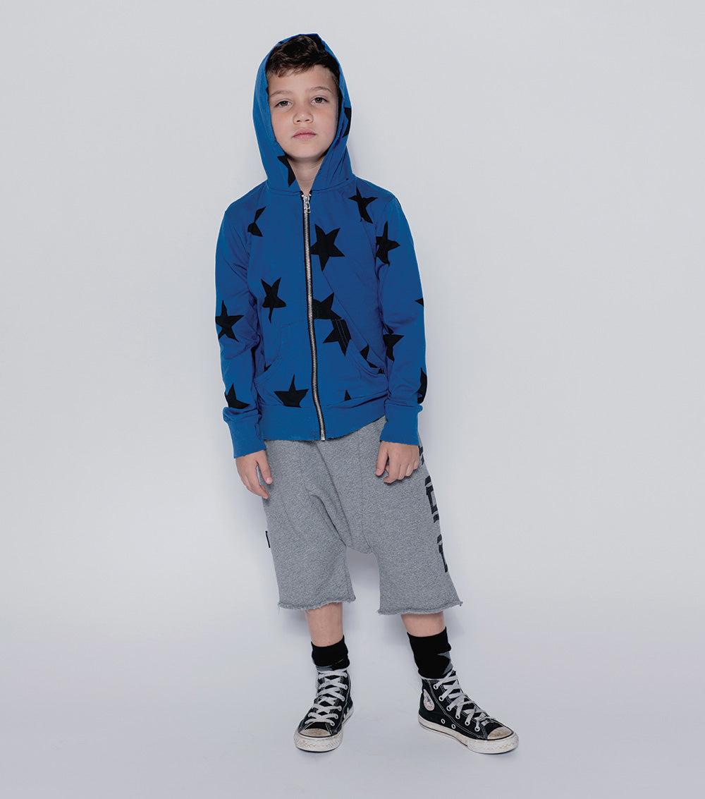 Kid | Nununu Harem Shorts | Dusty Heather Grey