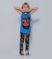 Kid | Masking Tape Leggings | Heather Grey
