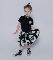 Kid | Voile Warriors Skirt | White