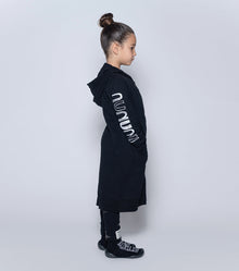 Kid | Mega Zip Hoodie | Black