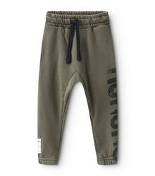 Kid | Nununu Raw Pants | Olive