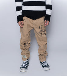 Kid | Total Fw21 Chino Pants | Stone
