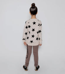 Kid | Bandaid Leggings | Heather Grey