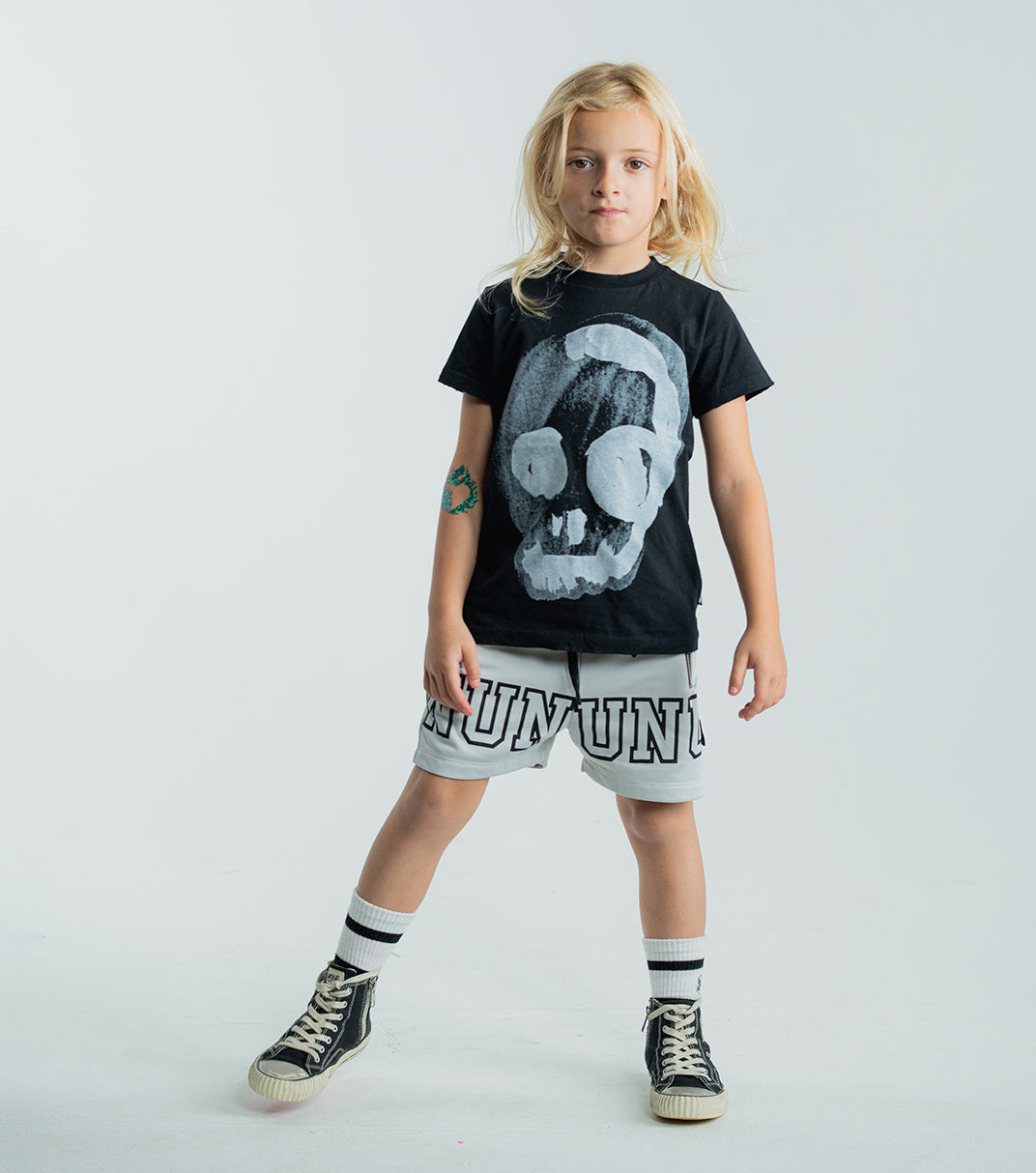 Kid | Nununu Shorts | Ice Grey