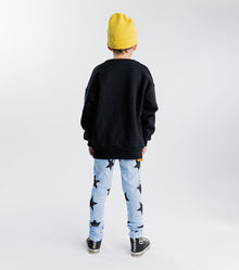 Kid | Dizzy Skull Heavy Sweatshirt | Black
