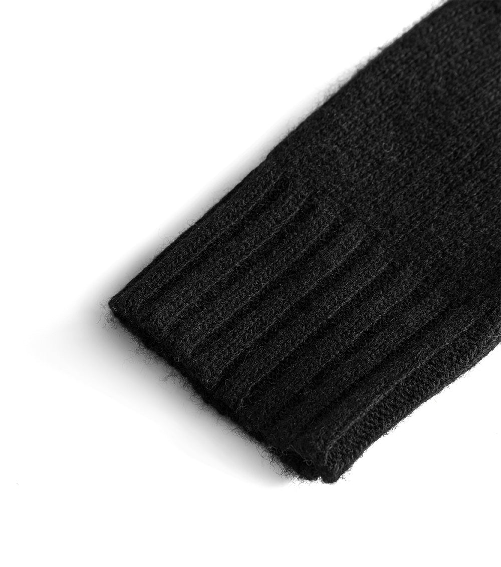 Kid | Frayed Knit | Black