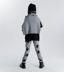 Kid | Frayed Knit | Heather Grey