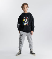 Kid | Bubbly Nununu Sweatpants | Heather Grey