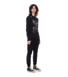 Women | Multi Skull Shirt | Black