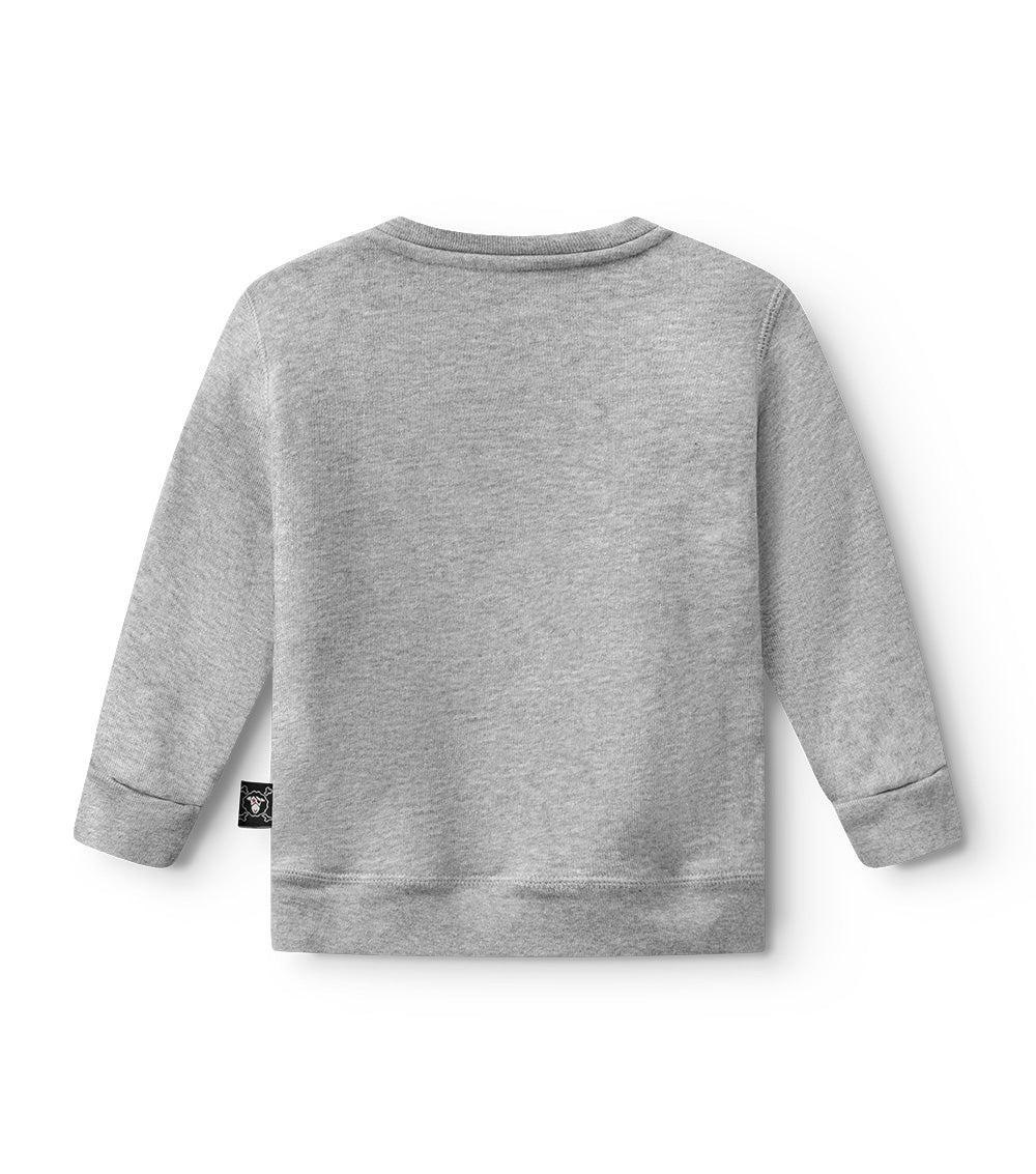 Newborn | Falling Star Sweatshirt | Heather Grey