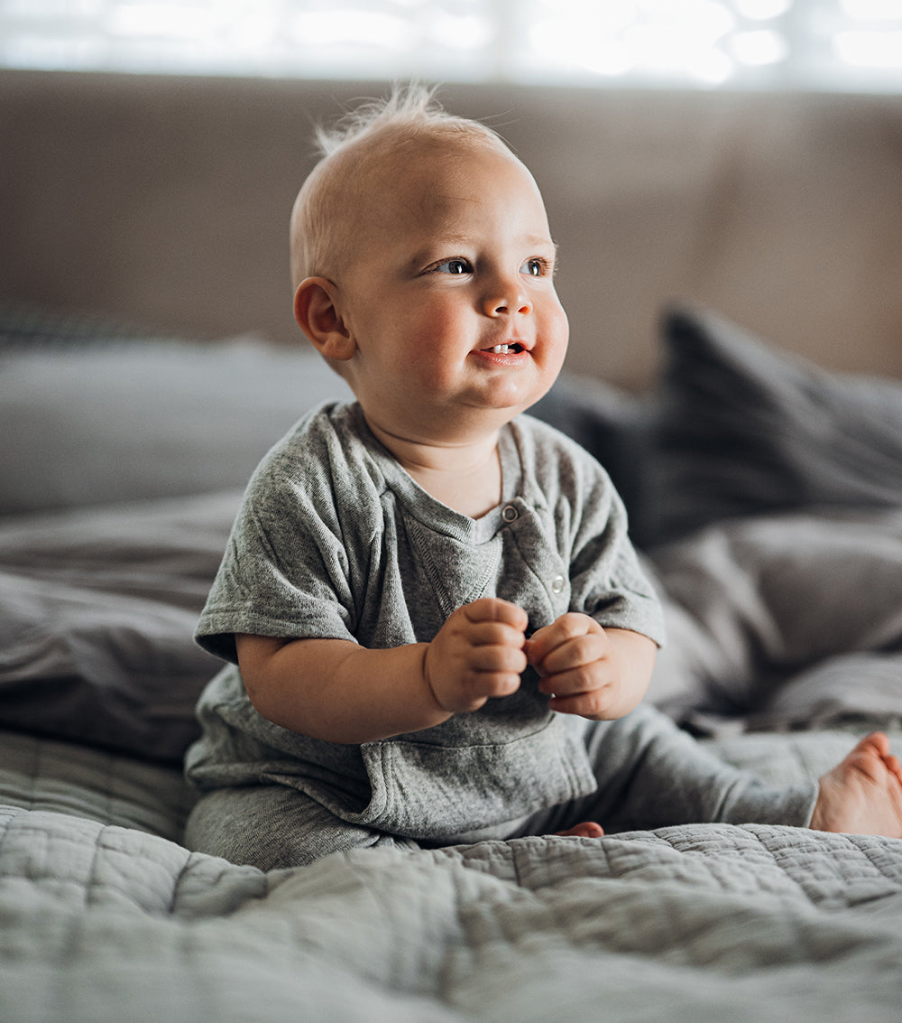 Newborn | Sports Set | Heather Grey