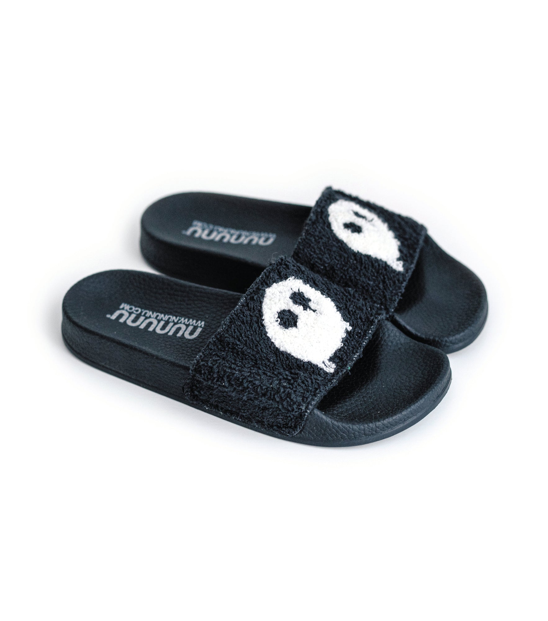 Kid | Melting Mask Fuzzy Sliders | Black