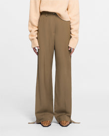 Bida  Ecovero -Blend Pants | Taupe Melange