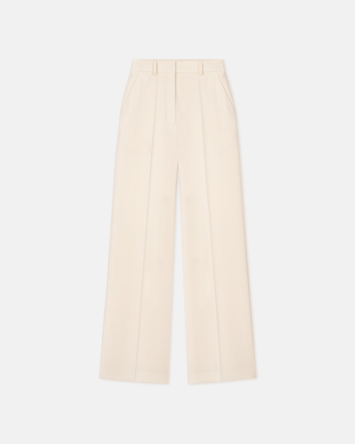 Womens | Lanai Tailored Cady Pants | Creme