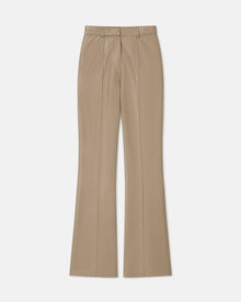 Leena Okobor Alt-Leather Pants | Ashy Taupe