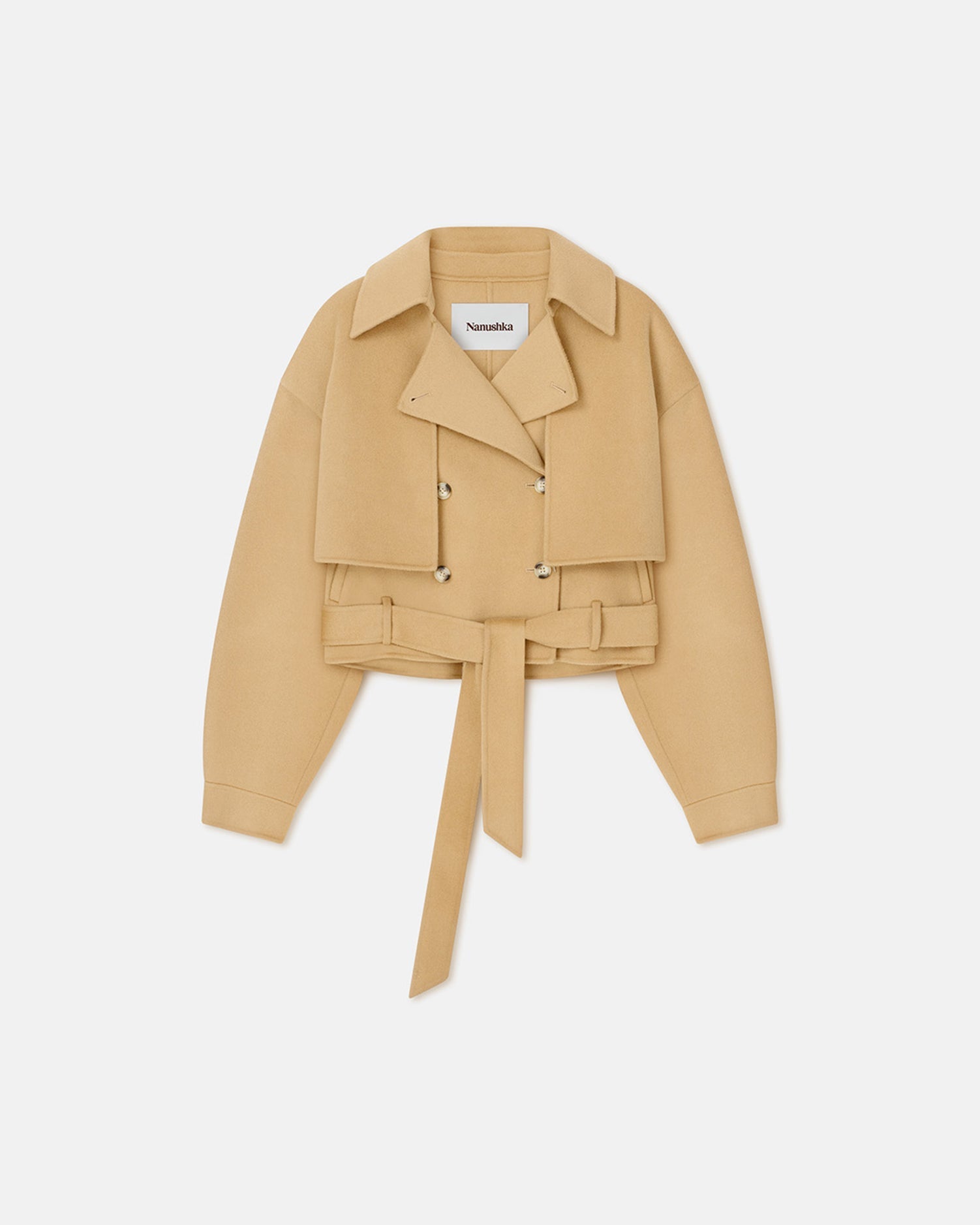 Satoyo Wool And Silk-Blend Jacket | Sun Yellow