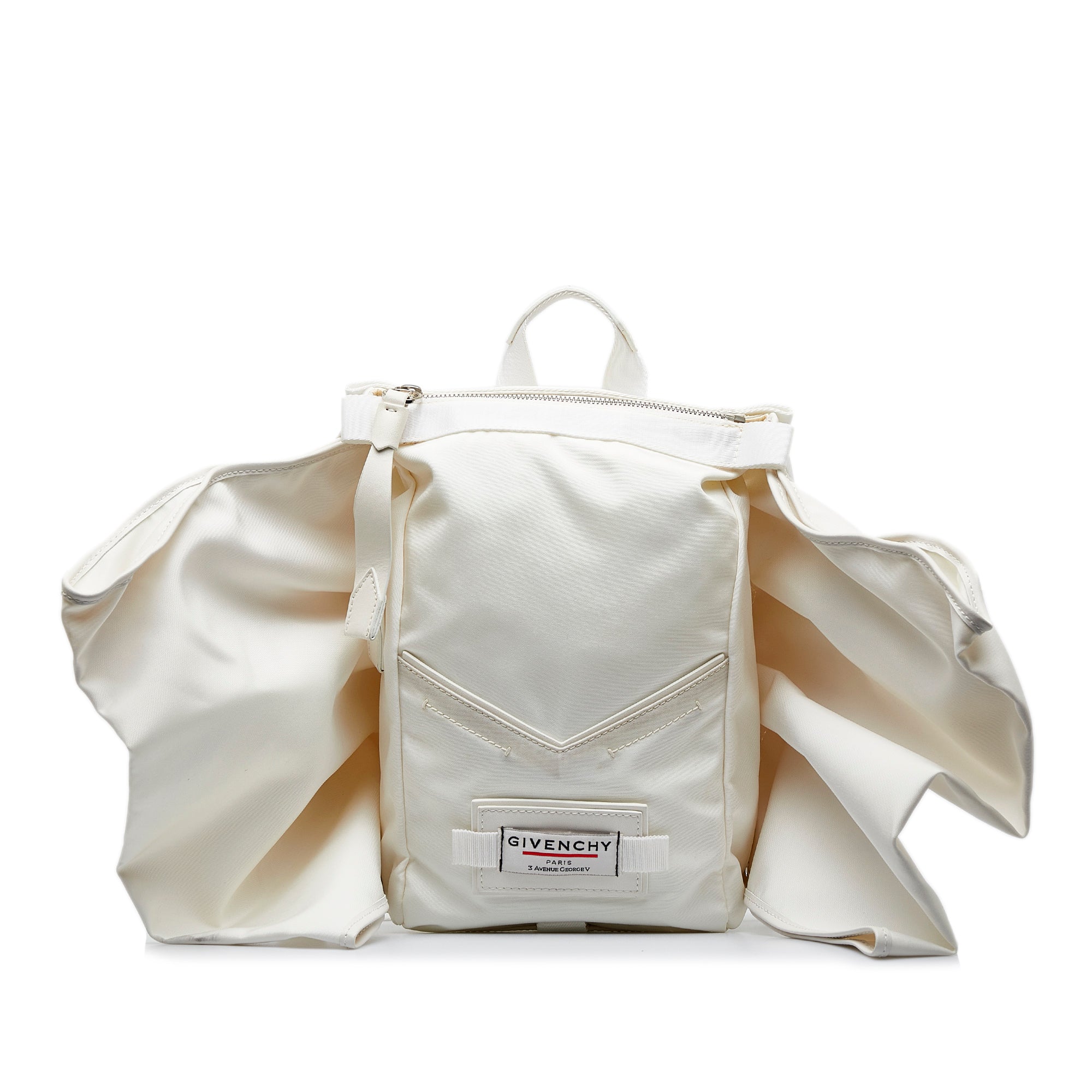 Givenchy | Pre-Owned Downtown Bow Backpack | White