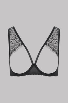 Cupless Bra - Accroche Coeur | Black