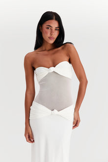 Amara Maxi Dress | White