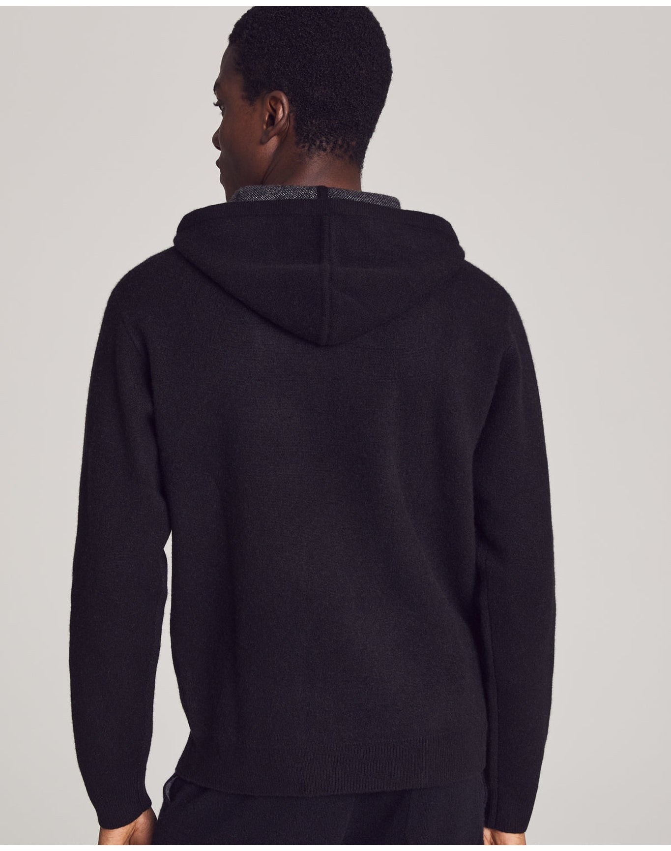 Nomad1942 | Men | Chester Thick Cashmere Hoodie | Black