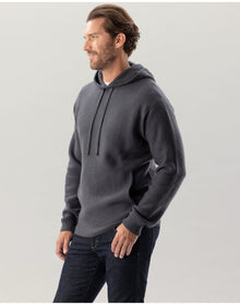 Nomad1942 | Men | Kobre Cashmere Hoodie | Asphalt