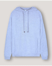 Nomad1942 | Men | Kobre Cashmere Hoodie | Ice Blue
