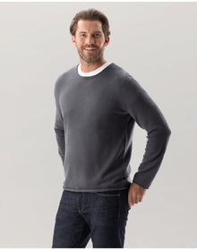 Nomad1942 | Men | Men's Crewneck Sweater - Jewel Tones | Asphalt