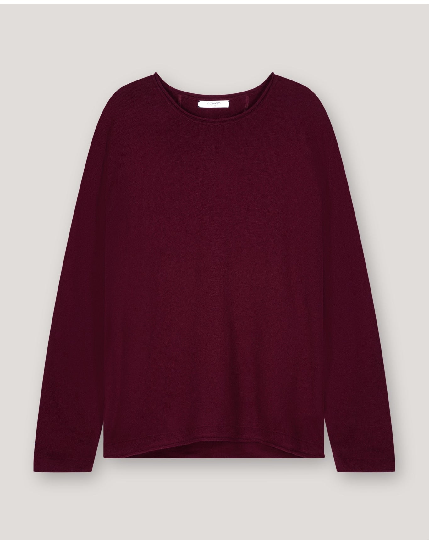 Nomad1942 | Men | Men's Crewneck Sweater - Jewel Tones | Burgundy