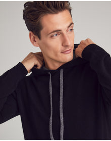 Nomad1942 | Men | Morningside Cashmere Hoodie | Black