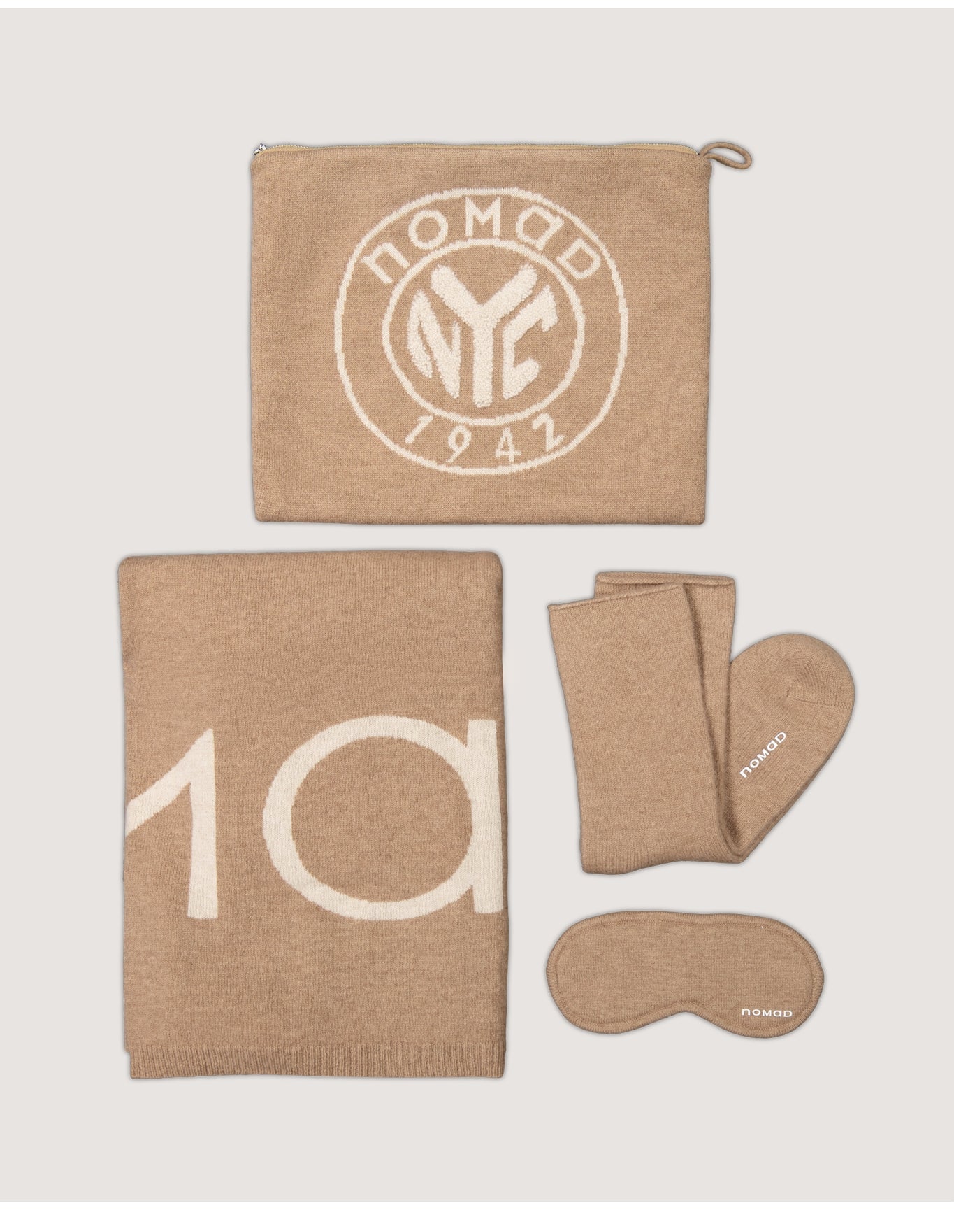 Nomad1942 | Unisex | Triboro Travel Set | Camel