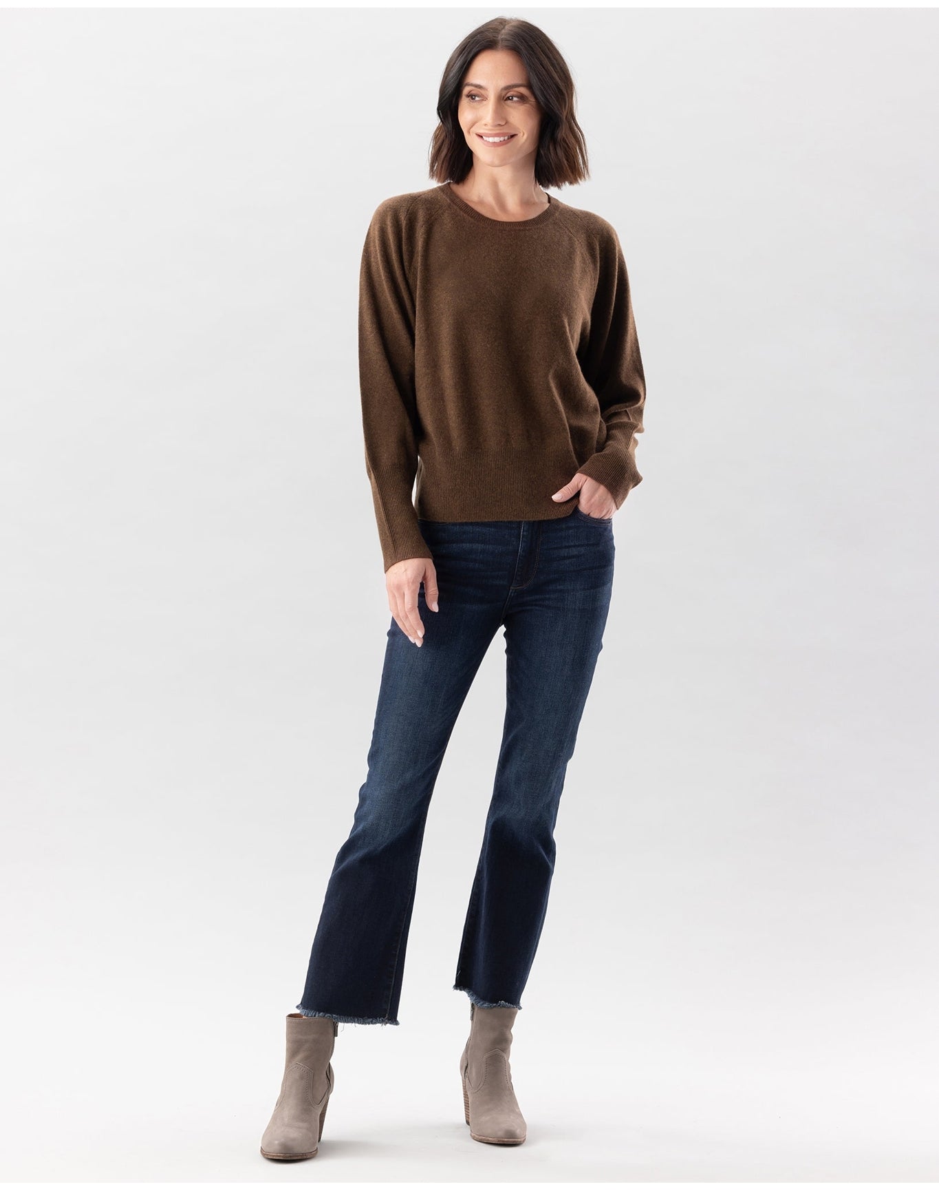 Nomad1942 | Women | Greenwich Sweater | Mocha