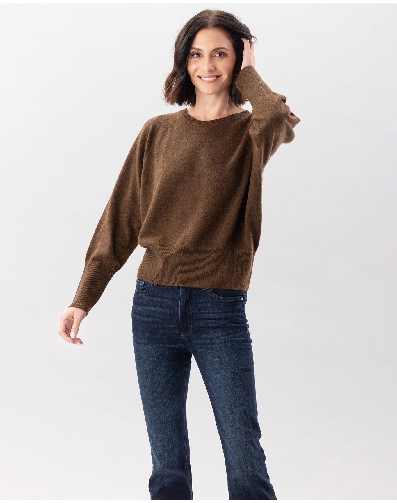 Nomad1942 | Women | Greenwich Sweater | Mocha