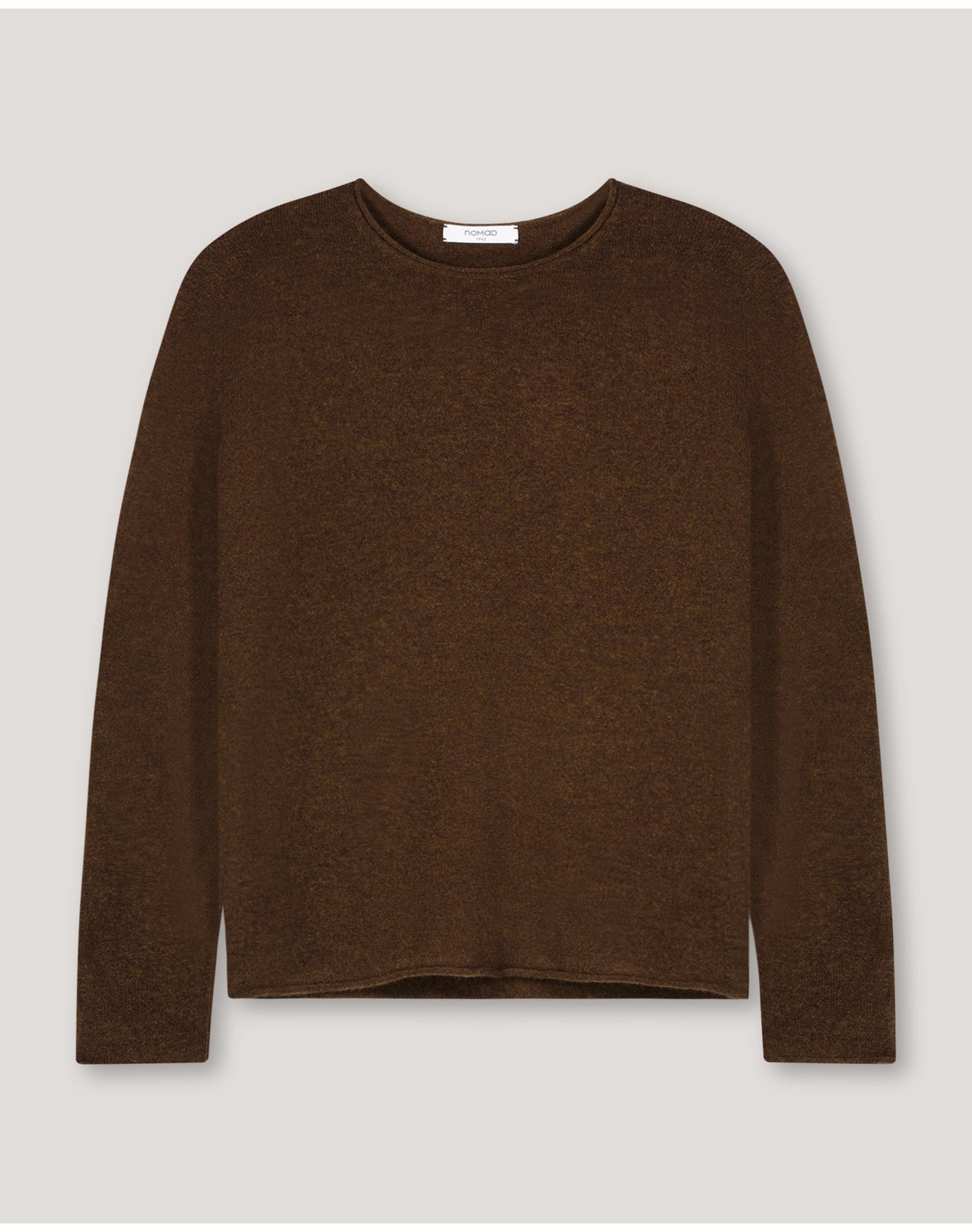 Nomad1942 | Women | Women's Crewneck Sweater - Jewel Tones | Mocha