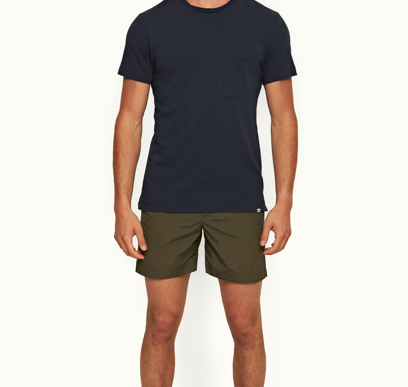 OB Classic Tee Classic Fit Crewneck Garment Dye Cotton T-Shirt | Lagoon Blue