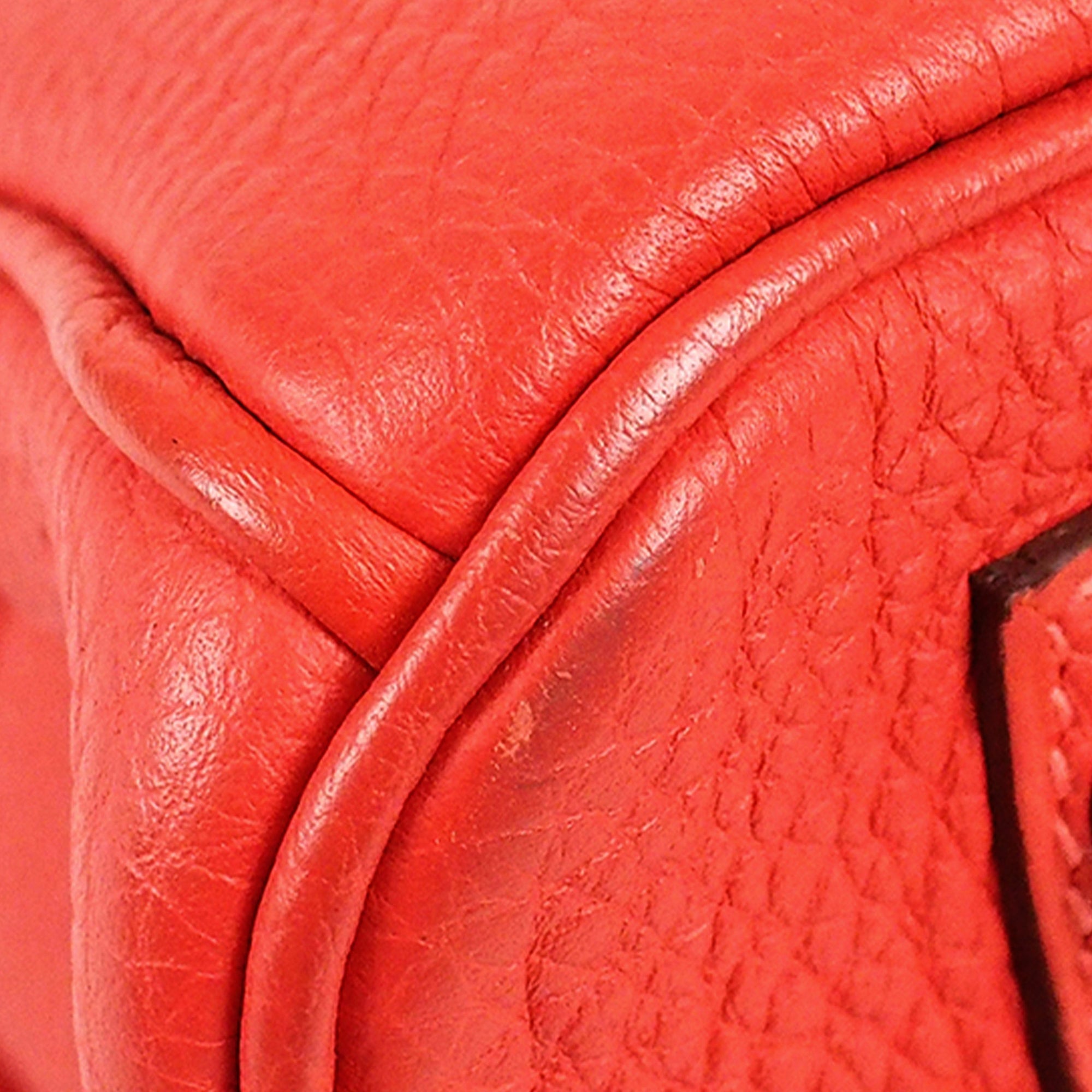 Hermes | Pre-Owned Togo Birkin Retourne 30 | Red