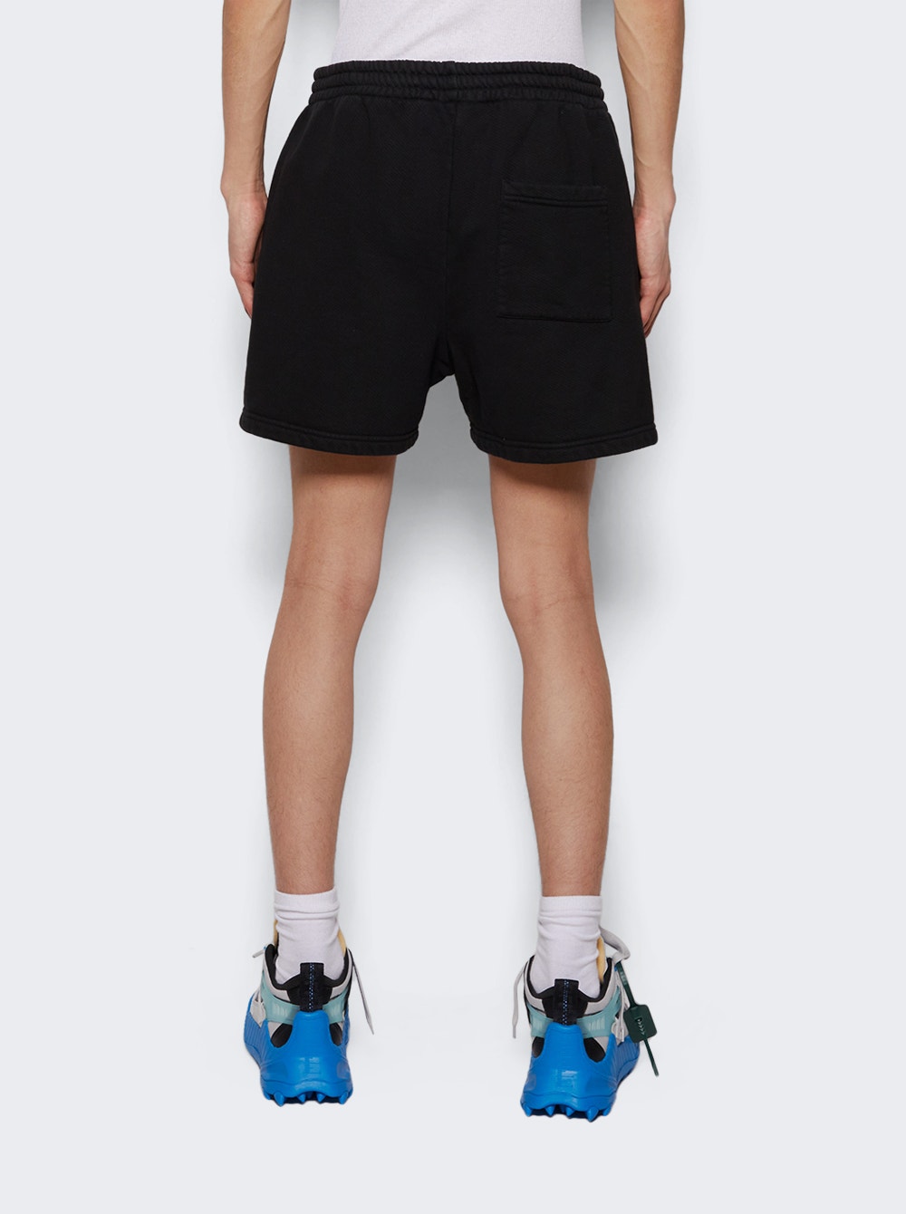 Men | Off-White | Bookish Laundry Summer Sweat Shorts | Black