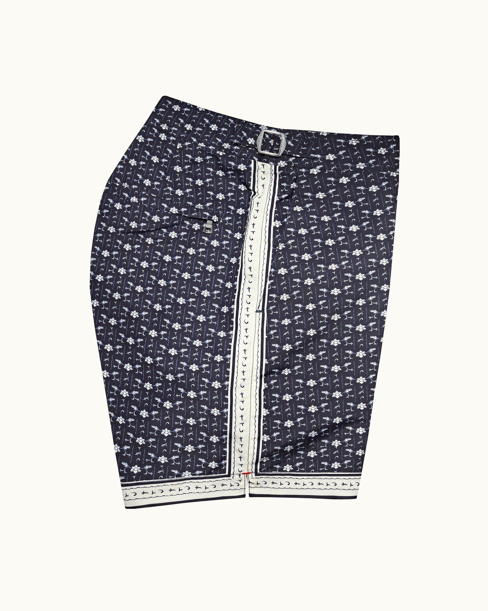 Dark Sapphire/Sea Mist Bandana Mid-Length Swim Shorts | Dark Sapphire/Sea Mist