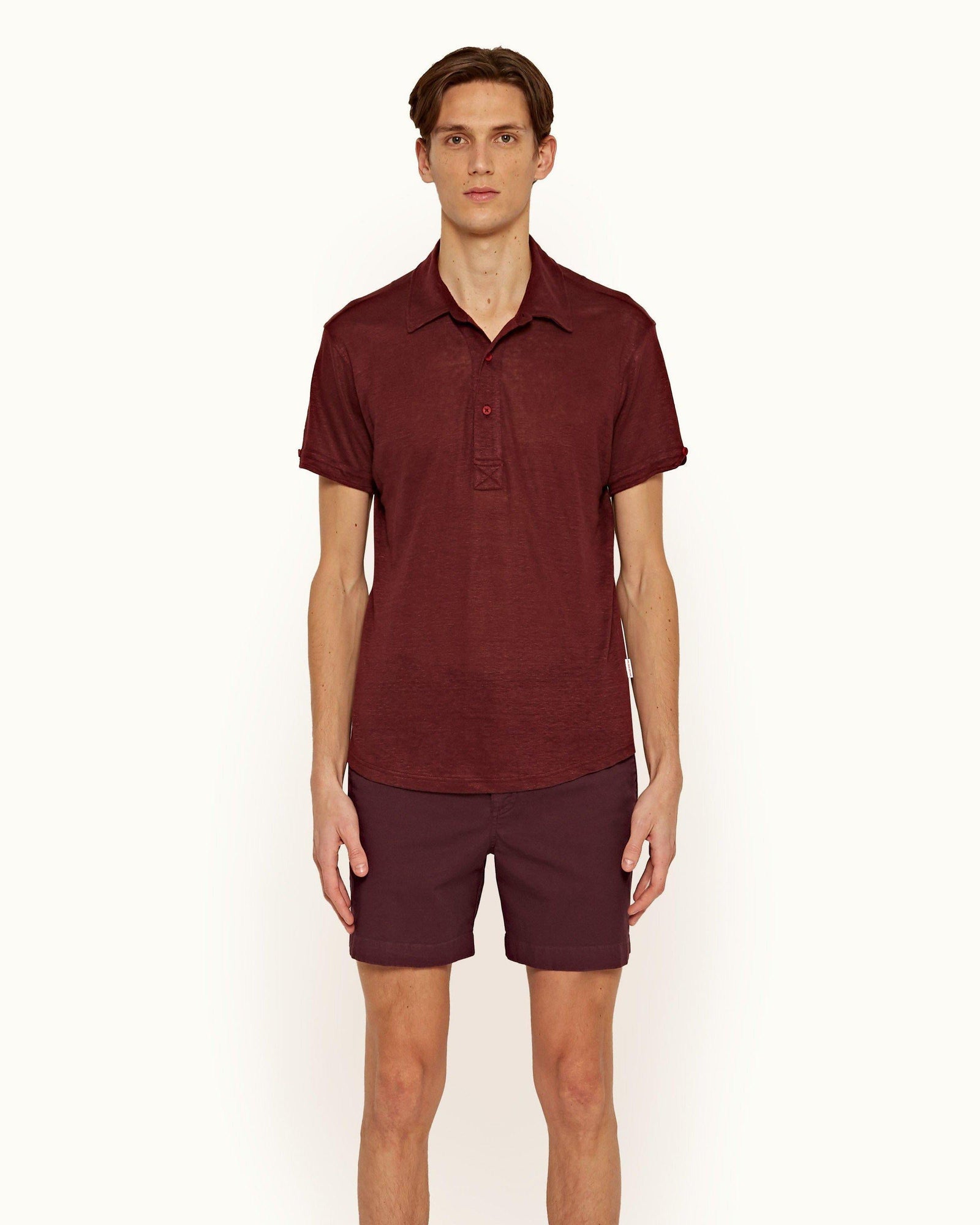 Bulldog Cotton Twill Port Mid-Length Cotton Twill Shorts | Port