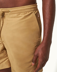 Men | Bulldog Drawcord Swim Boxer | Biscuit