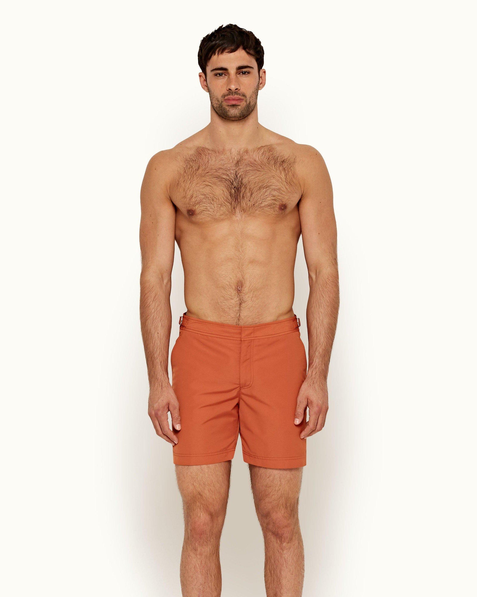 Bulldog Vintage Rose Mid-Length Swim Shorts | Vintage Rose