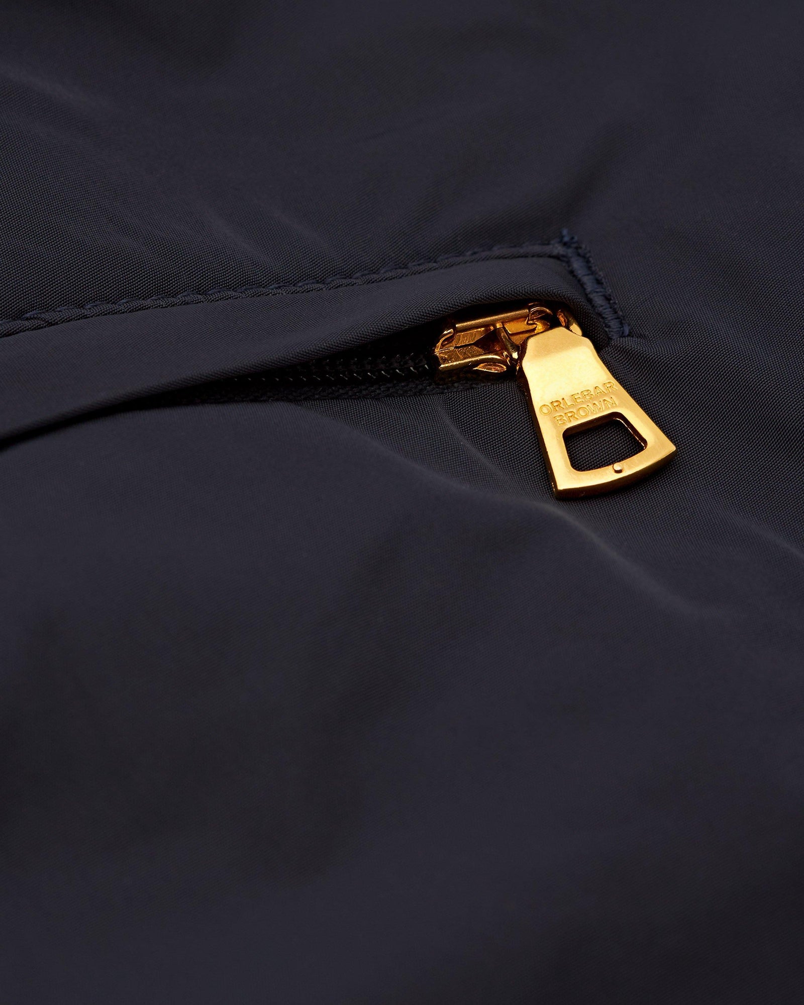 Night Iris O.B Stripe Belt Mid-Length Swim Shorts | Night Iris