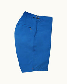 Dane Signal Blue Longest-Length Swim Shorts | Signal Blue