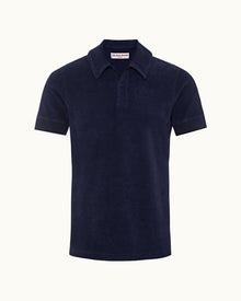 Dusk Classic Fit Towelling Polo Shirt | Dusk