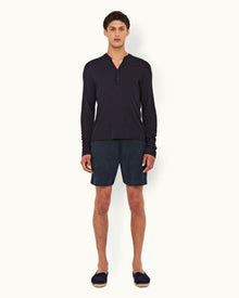 Night Iris Classic Fit Fleece Sweat Shorts | Night Iris