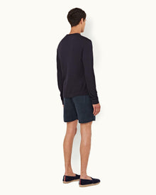 Night Iris Classic Fit Fleece Sweat Shorts | Night Iris