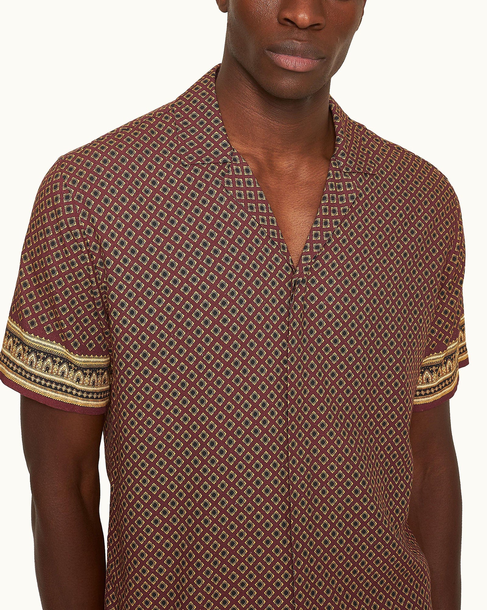 Men | Maitan Shirt | Copper Red