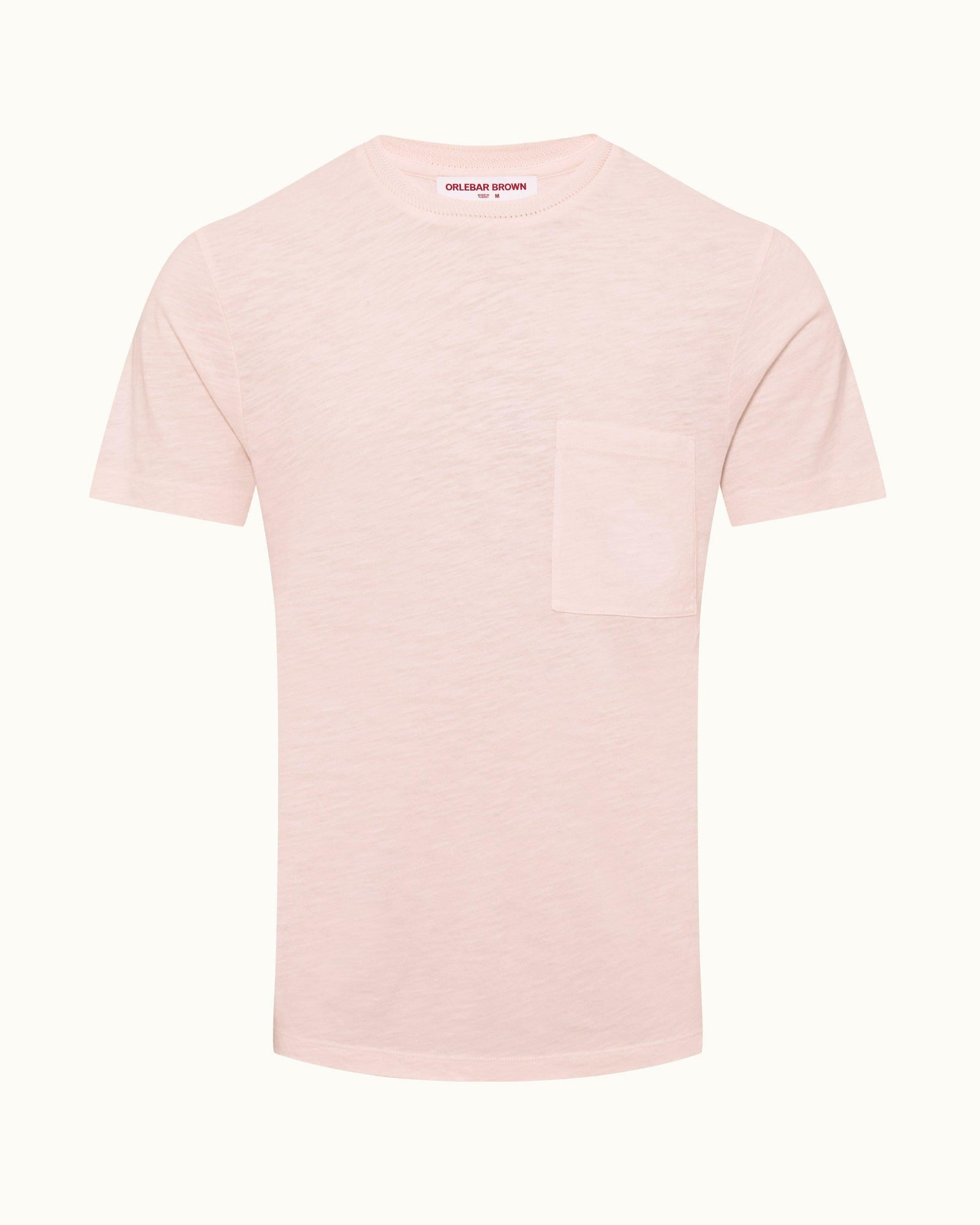 Ob Classic Tee Rose Classic Fit Crewneck Garment Dye Cotton T-shirt | Rose