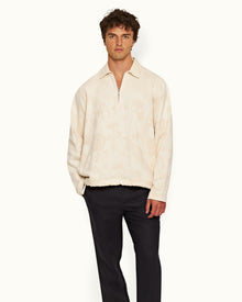 White Sand Relaxed Fit Overhead Cotton Smock | White Sand